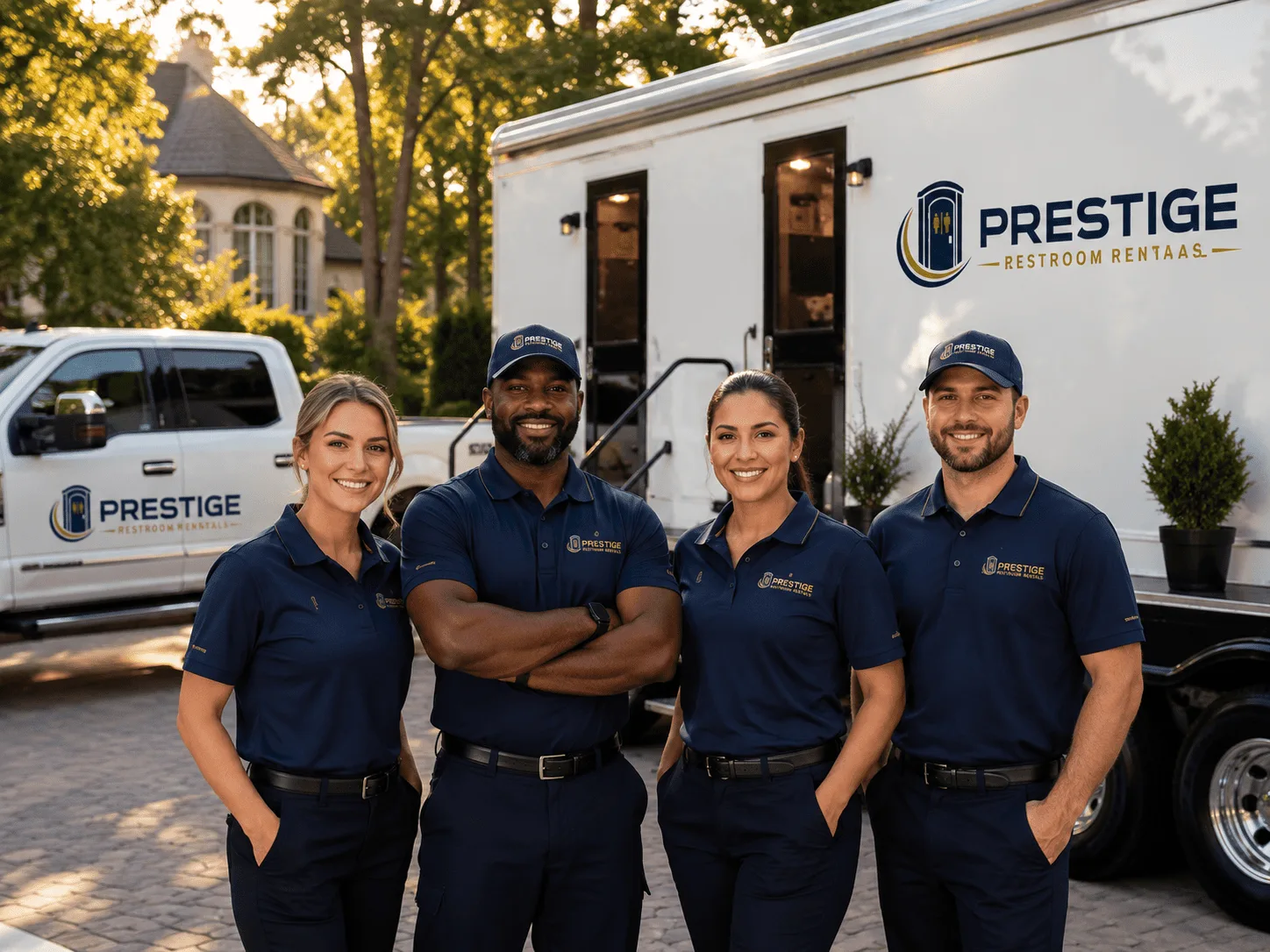 Trusted Luxury Portable Restrooms company in Mccaskill, AR